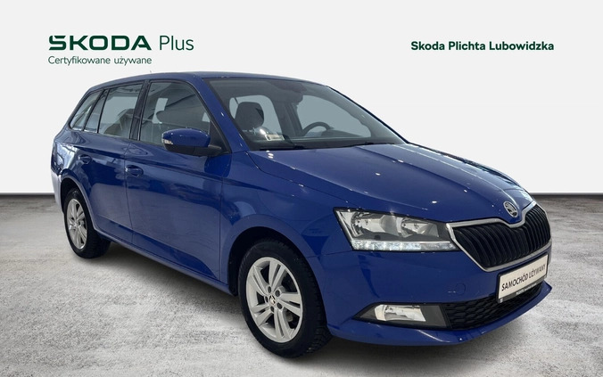 Skoda Fabia cena 53900 przebieg: 45639, rok produkcji 2021 z Kożuchów małe 211